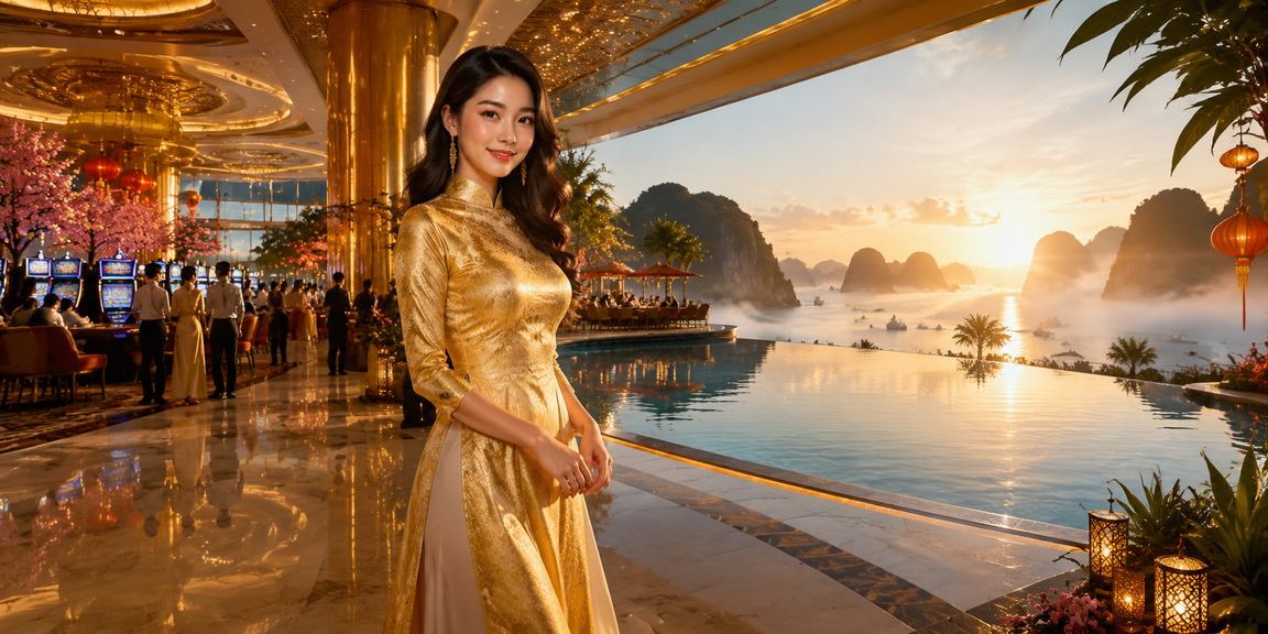 Người dùng truy cập x25 trên smartphone tại Hạ Long Bay – cá cược di động giữa thiên nhiên