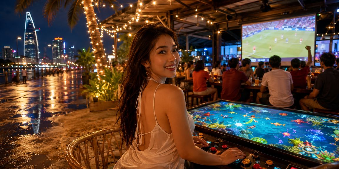 Người chơi tham gia game bắn cá trực tuyến tại TP.Hồ Chí Minh trên điện thoại