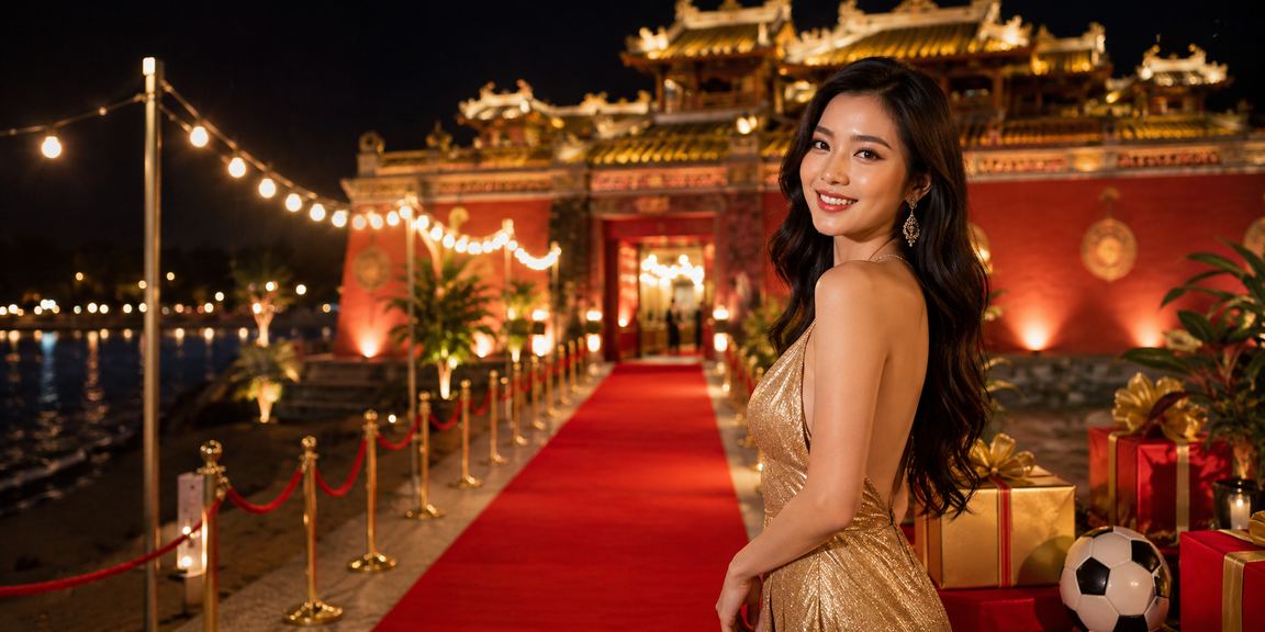 Người dùng Huế xem bóng đá và phân tích kèo ven bờ biển chiều tà