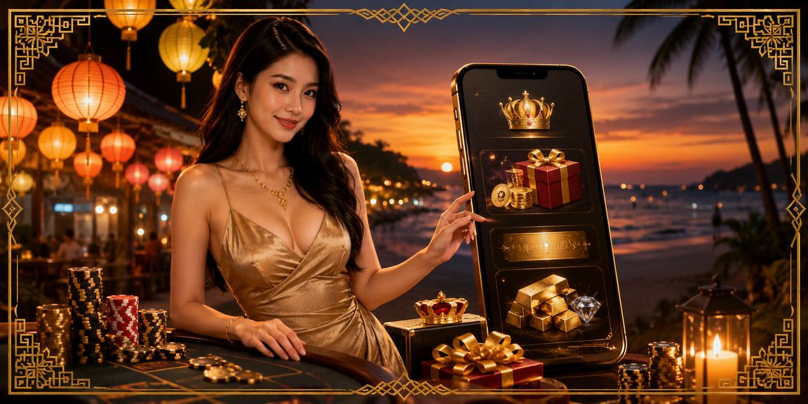 Không gian chợ đêm Phú Quốc sôi động với người dùng xem kèo và giải trí trực tuyến